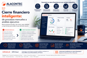 Cierre financiero inteligente con Oracle EPM para consolidación conciliaciones reporting ejecutivo y análisis financiero
